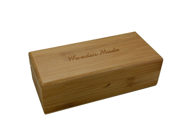 Houten protection box Houten Zonnebrillen Wooden Made